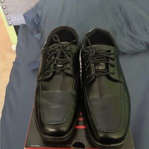 Deer Stags Black Oxfords Dress shoes Boys Size 7 W